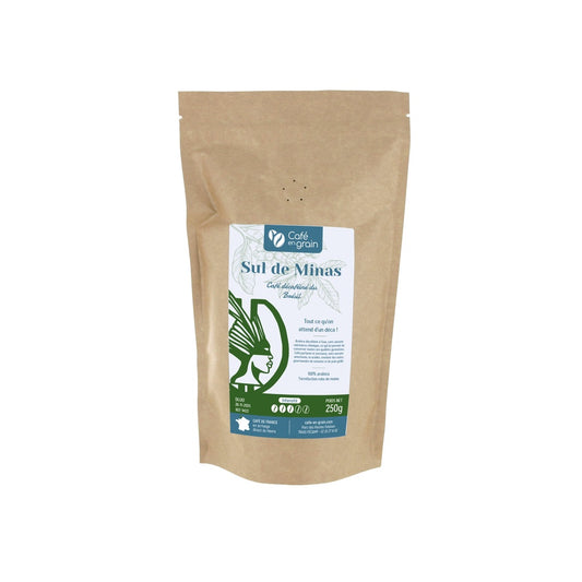 Café décaféiné Brésil SUL DE MINAS