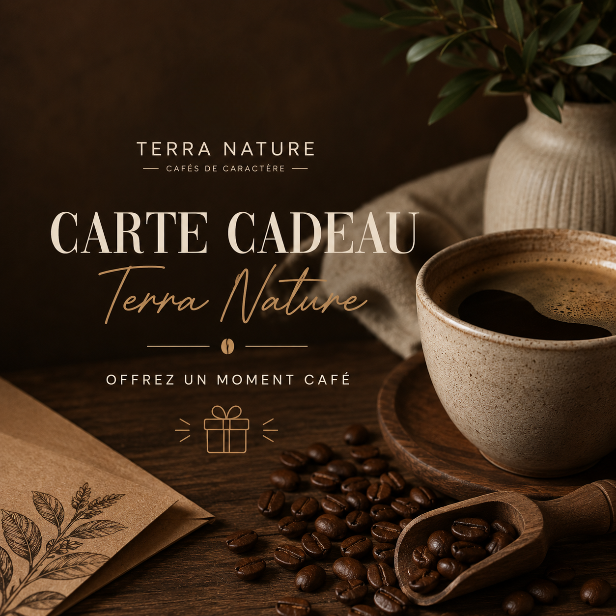 Carte cadeau Café Terra Nature